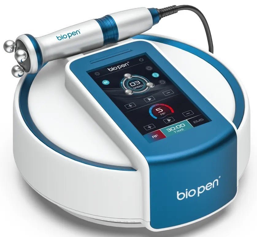 Bio Pen T6 Electric Massage Radio Frequency Micro Current Beauty Device EMS + RF 緊緻提昇射頻舒緩轉動按摩LED光療美儀