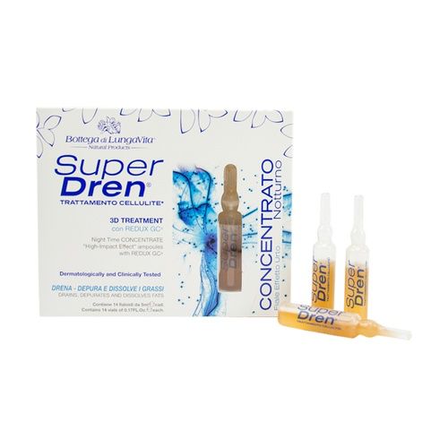 Bottega di LungaVita Super Dren S形消脂夜魔精華油 14 x5ml/盒