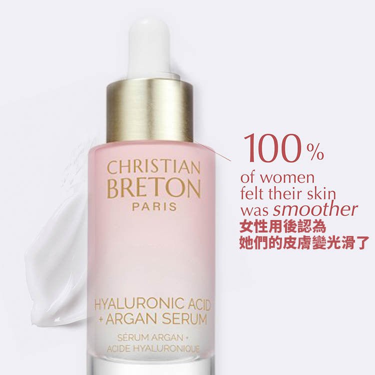 Christian BRETON Hyaluronic Acid Serum & Argan 透明質酸精華+摩洛哥堅果精粹