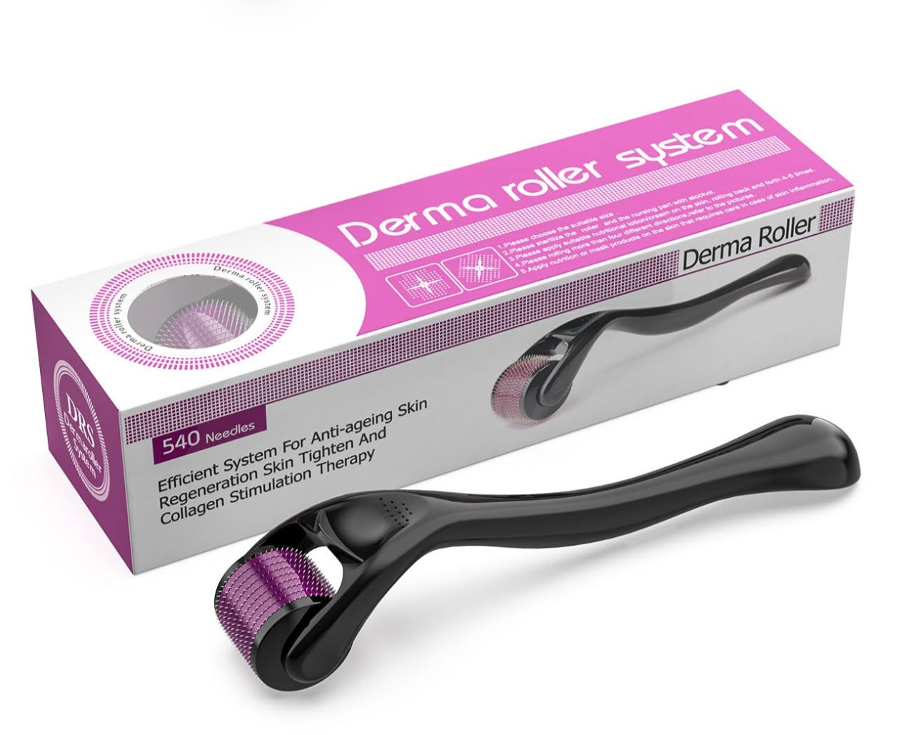 Derma Roller- 540 Needles Derma 540滾動微針 專業獨立包裝無菌